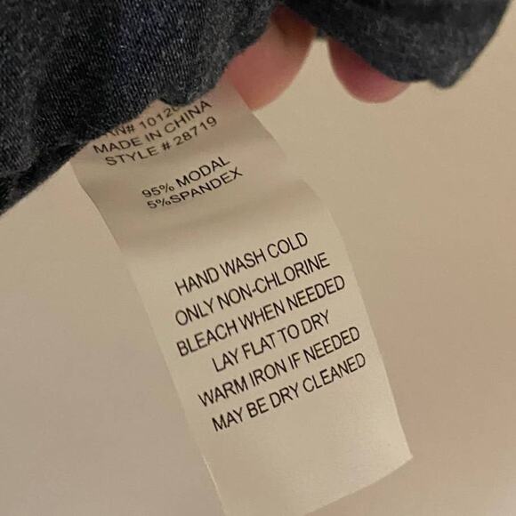 Soft Surroundings Gray Dolman Sleeve Jumpsuit Super Soft Time Place Self Sz M - Picture 9 of 9